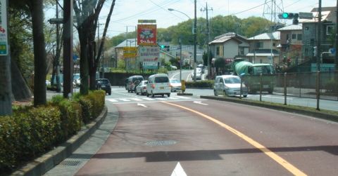 霊園の周辺です。